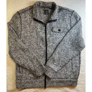 VTG 1946 Men's Cardigan Full Zip Jacket in Grey Size Large